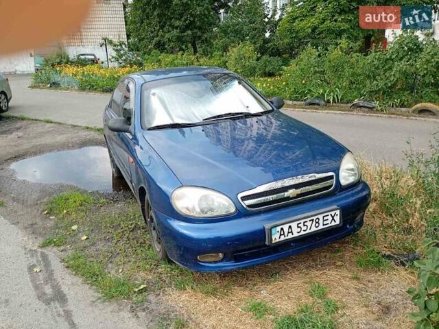 Шевроле Ланос 2007 в Киеве на Automoto.ua Синий Шевроле Ланос, объемом двигателя 1.5 л и пробегом 110 тыс. км за 1500 $, фото 1 на Automoto.ua