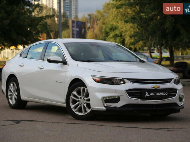 Белый Шевроле Малибу, объемом двигателя 1.8 л и пробегом 168 тыс. км за 14500 $, фото 1 на Automoto.ua