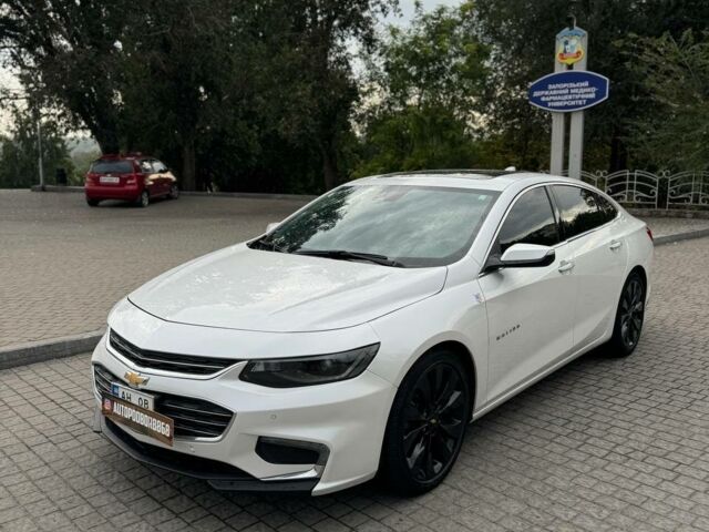 Белый Шевроле Малибу, объемом двигателя 2 л и пробегом 91 тыс. км за 13300 $, фото 1 на Automoto.ua