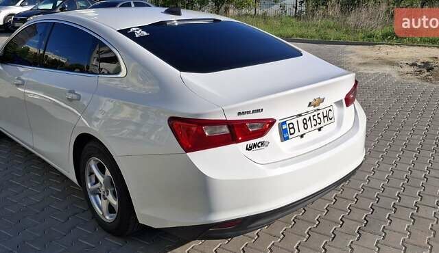 Білий Шевроле Малібу, об'ємом двигуна 1.49 л та пробігом 158 тис. км за 11000 $, фото 1 на Automoto.ua