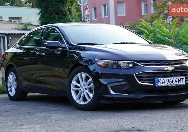 Черный Шевроле Малибу, объемом двигателя 1.8 л и пробегом 162 тыс. км за 15500 $, фото 1 на Automoto.ua