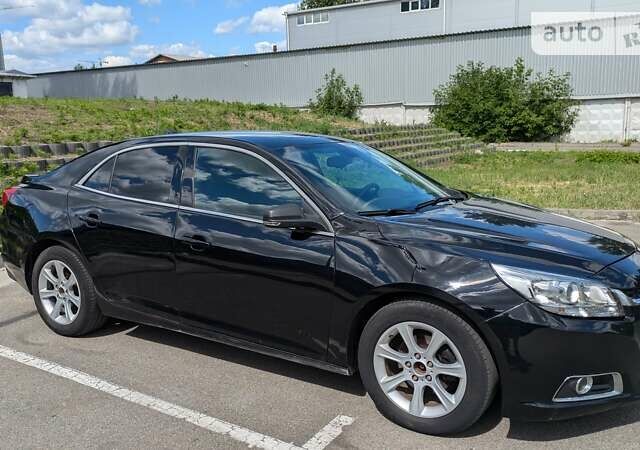 Черный Шевроле Малибу, объемом двигателя 2.5 л и пробегом 180 тыс. км за 8750 $, фото 1 на Automoto.ua