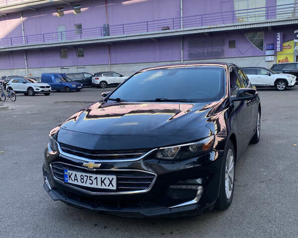 Черный Шевроле Малибу, объемом двигателя 1.49 л и пробегом 112 тыс. км за 12500 $, фото 1 на Automoto.ua