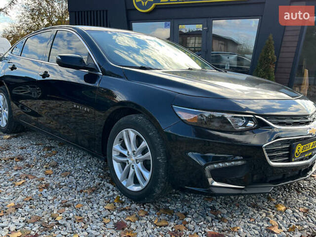 Черный Шевроле Малибу, объемом двигателя 1.5 л и пробегом 105 тыс. км за 10990 $, фото 1 на Automoto.ua