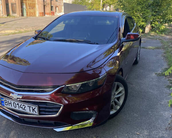 Красный Шевроле Малибу, объемом двигателя 1.5 л и пробегом 130 тыс. км за 10300 $, фото 1 на Automoto.ua