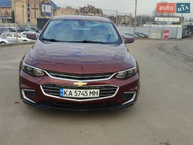 Красный Шевроле Малибу, объемом двигателя 1.5 л и пробегом 118 тыс. км за 9500 $, фото 1 на Automoto.ua