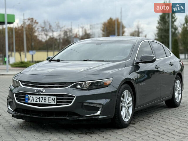 Серый Шевроле Малибу, объемом двигателя 1.49 л и пробегом 170 тыс. км за 11500 $, фото 1 на Automoto.ua