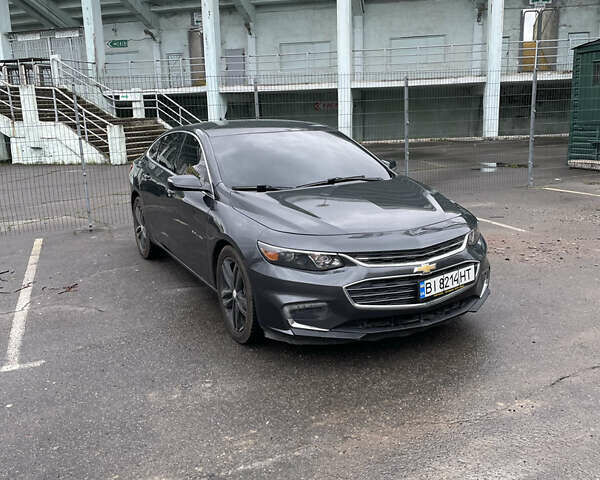 Сірий Шевроле Малібу, об'ємом двигуна 1.5 л та пробігом 163 тис. км за 10650 $, фото 1 на Automoto.ua