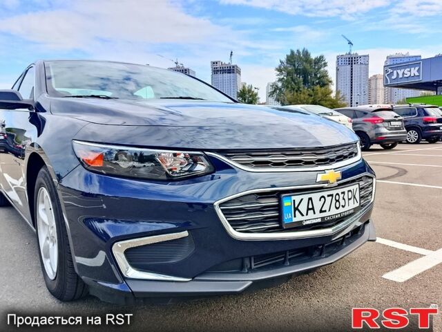 Синий Шевроле Малибу, объемом двигателя 1.5 л и пробегом 62 тыс. км за 10500 $, фото 1 на Automoto.ua