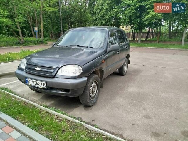 Черный Шевроле Нива, объемом двигателя 1.69 л и пробегом 260 тыс. км за 3800 $, фото 1 на Automoto.ua