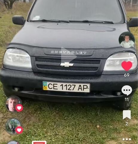 Черный Шевроле Нива, объемом двигателя 0 л и пробегом 150 тыс. км за 3550 $, фото 1 на Automoto.ua