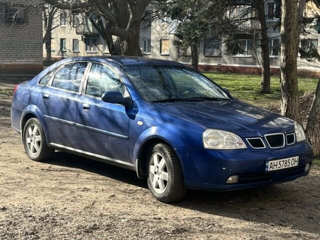Синий Шевроле Нубира, объемом двигателя 1.8 л и пробегом 240 тыс. км за 3700 $, фото 1 на Automoto.ua