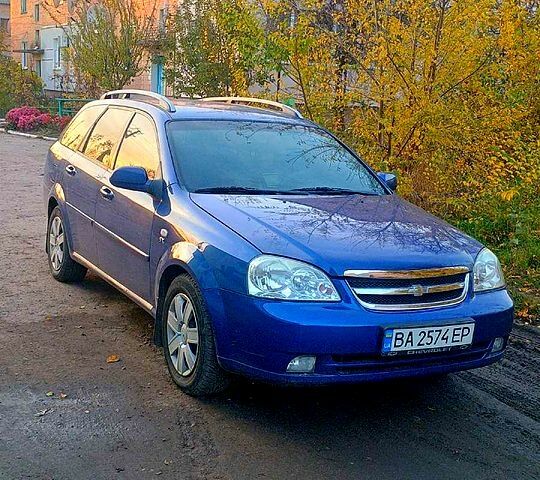 Синий Шевроле Нубира, объемом двигателя 1.6 л и пробегом 155 тыс. км за 5000 $, фото 1 на Automoto.ua