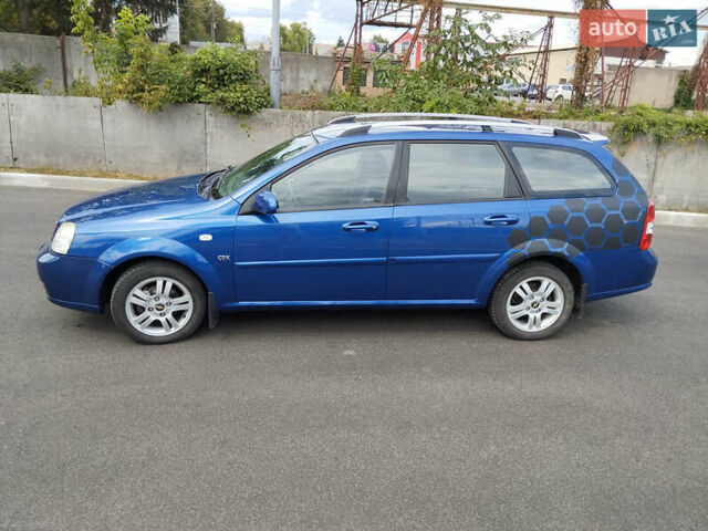 Синий Шевроле Нубира, объемом двигателя 1.8 л и пробегом 205 тыс. км за 3900 $, фото 1 на Automoto.ua