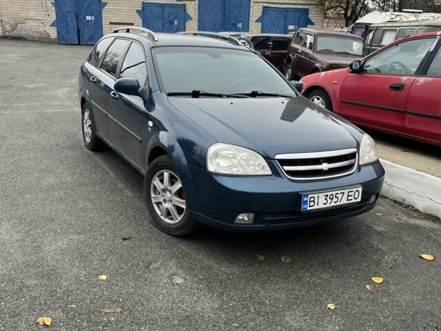 Синий Шевроле Нубира, объемом двигателя 2 л и пробегом 240 тыс. км за 4900 $, фото 1 на Automoto.ua