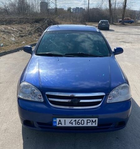 Синий Шевроле Optra, объемом двигателя 2 л и пробегом 228 тыс. км за 3700 $, фото 1 на Automoto.ua