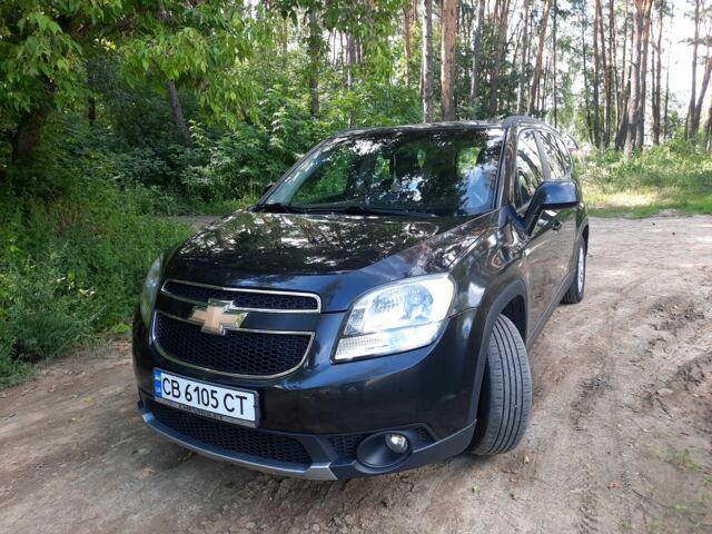 Чорний Шевроле Орландо, об'ємом двигуна 2 л та пробігом 201 тис. км за 8100 $, фото 1 на Automoto.ua