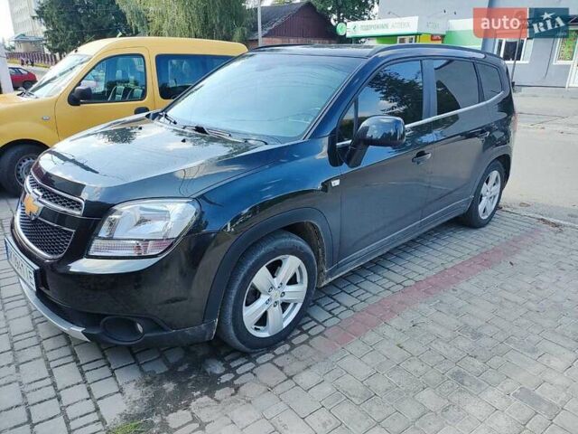 Черный Шевроле Орландо, объемом двигателя 2 л и пробегом 241 тыс. км за 9300 $, фото 1 на Automoto.ua