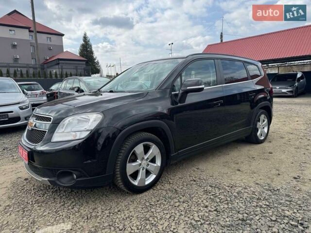 Черный Шевроле Орландо, объемом двигателя 2 л и пробегом 176 тыс. км за 9600 $, фото 1 на Automoto.ua