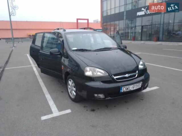 Черный Шевроле Реззо, объемом двигателя 2.01 л и пробегом 331 тыс. км за 1200 $, фото 1 на Automoto.ua