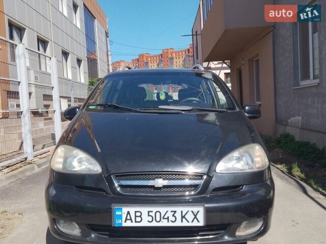 Черный Шевроле Реззо, объемом двигателя 1.6 л и пробегом 203 тыс. км за 4500 $, фото 1 на Automoto.ua