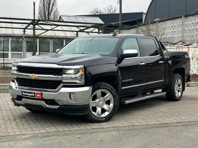 Черный Шевроле Сильверадо, объемом двигателя 5.3 л и пробегом 82 тыс. км за 28490 $, фото 1 на Automoto.ua