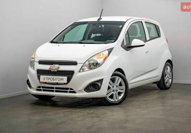 Білий Шевроле Спарк, об'ємом двигуна 1.25 л та пробігом 167 тис. км за 6950 $, фото 1 на Automoto.ua