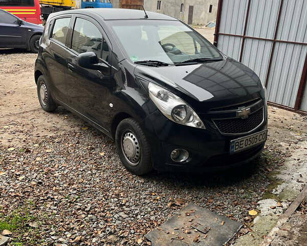 Черный Шевроле Спарк, объемом двигателя 1 л и пробегом 155 тыс. км за 4900 $, фото 1 на Automoto.ua