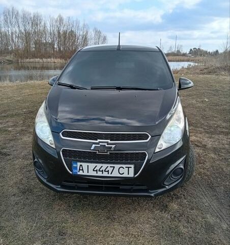 Черный Шевроле Спарк, объемом двигателя 1.25 л и пробегом 184 тыс. км за 5600 $, фото 1 на Automoto.ua