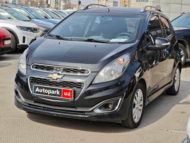 Черный Шевроле Спарк, объемом двигателя 1 л и пробегом 171 тыс. км за 5790 $, фото 1 на Automoto.ua