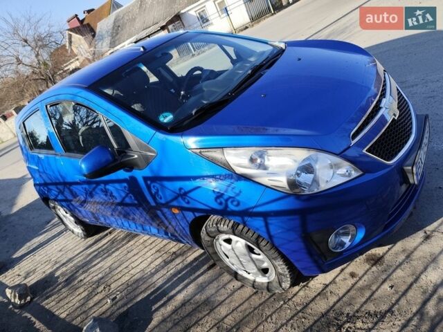 Синий Шевроле Спарк, объемом двигателя 1 л и пробегом 139 тыс. км за 4500 $, фото 1 на Automoto.ua