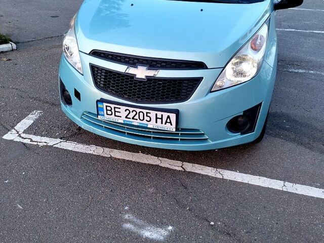 Синий Шевроле Спарк, объемом двигателя 1 л и пробегом 235 тыс. км за 4100 $, фото 1 на Automoto.ua