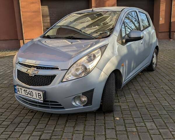 Синий Шевроле Спарк, объемом двигателя 1 л и пробегом 150 тыс. км за 4000 $, фото 1 на Automoto.ua