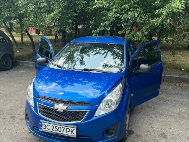 Синій Шевроле Спарк, об'ємом двигуна 1 л та пробігом 130 тис. км за 4312 $, фото 1 на Automoto.ua