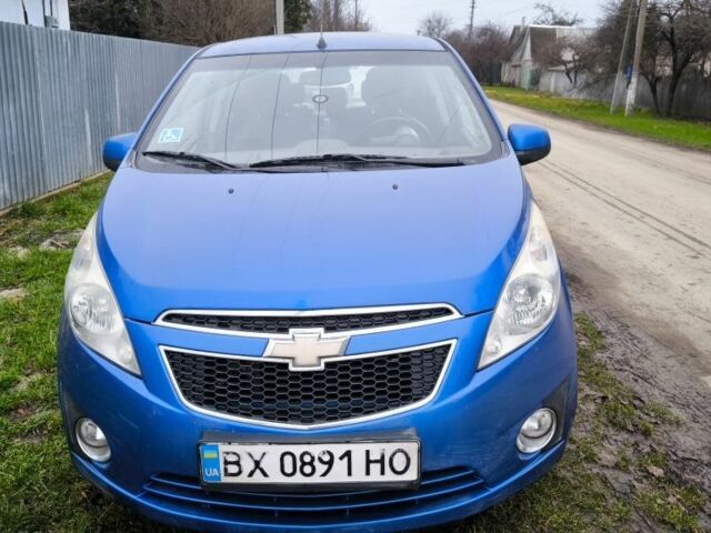 Синій Шевроле Спарк, об'ємом двигуна 1 л та пробігом 206 тис. км за 5200 $, фото 1 на Automoto.ua