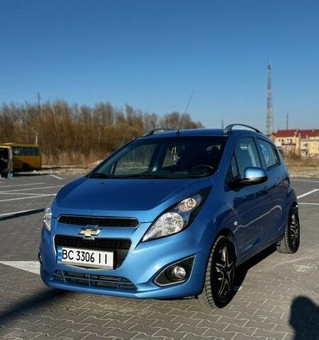 Синий Шевроле Спарк, объемом двигателя 1 л и пробегом 95 тыс. км за 5600 $, фото 1 на Automoto.ua