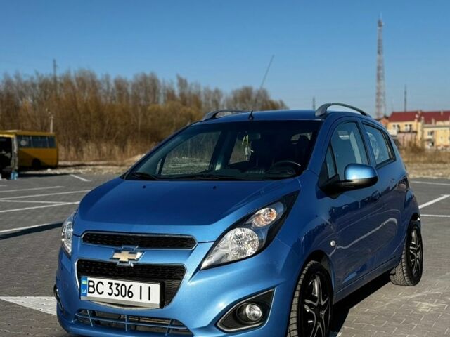 Синий Шевроле Спарк, объемом двигателя 1 л и пробегом 95 тыс. км за 4700 $, фото 1 на Automoto.ua
