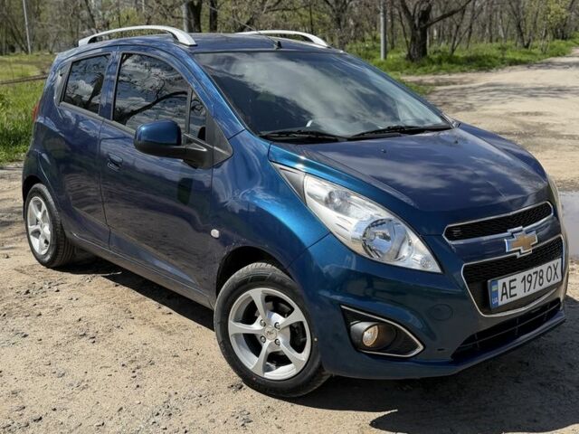 Синий Шевроле Спарк, объемом двигателя 1.2 л и пробегом 48 тыс. км за 6800 $, фото 1 на Automoto.ua