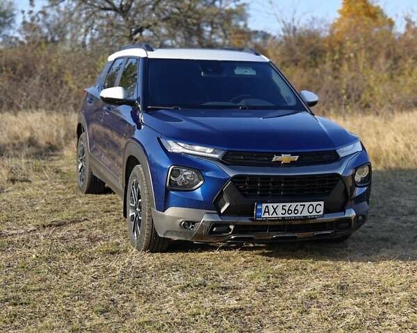 Синий Шевроле Трейлблейзер, объемом двигателя 1.34 л и пробегом 19 тыс. км за 21700 $, фото 1 на Automoto.ua