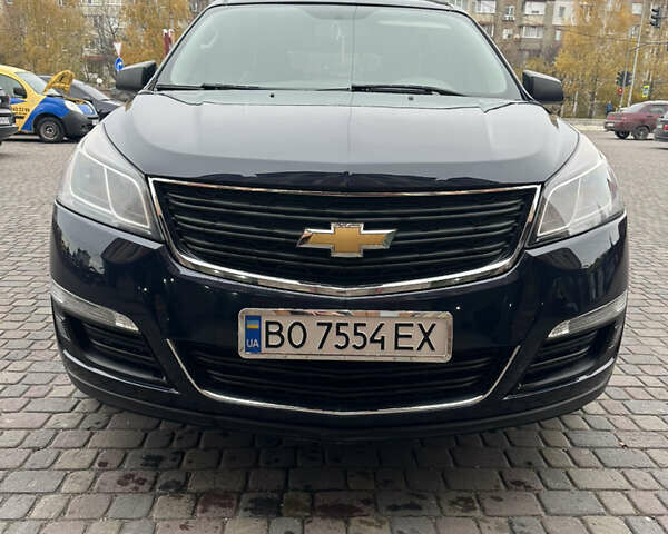 Синий Шевроле Траверс, объемом двигателя 3.56 л и пробегом 170 тыс. км за 15777 $, фото 1 на Automoto.ua
