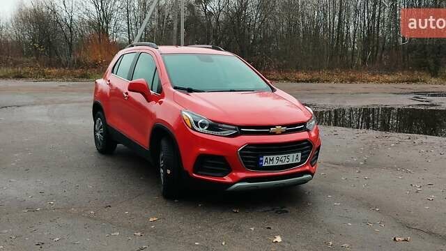 Красный Шевроле Trax, объемом двигателя 1.4 л и пробегом 50 тыс. км за 13600 $, фото 1 на Automoto.ua