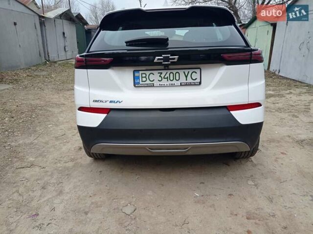 Білий Шевроле Bolt EUV, об'ємом двигуна 0 л та пробігом 38 тис. км за 18800 $, фото 1 на Automoto.ua