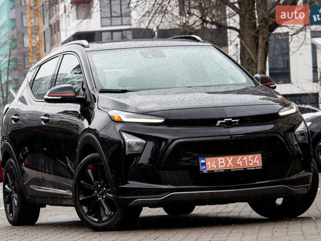 Черный Шевроле Bolt EUV, объемом двигателя 2 л и пробегом 19 тыс. км за 25000 $, фото 1 на Automoto.ua