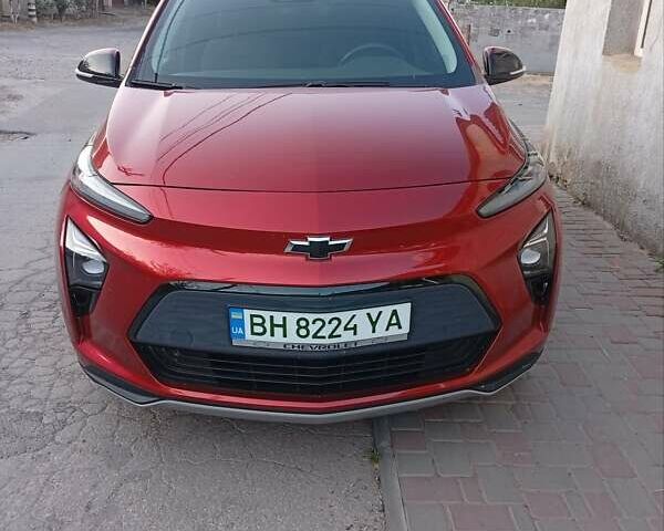 Красный Шевроле Bolt EUV, объемом двигателя 0 л и пробегом 70 тыс. км за 21500 $, фото 1 на Automoto.ua