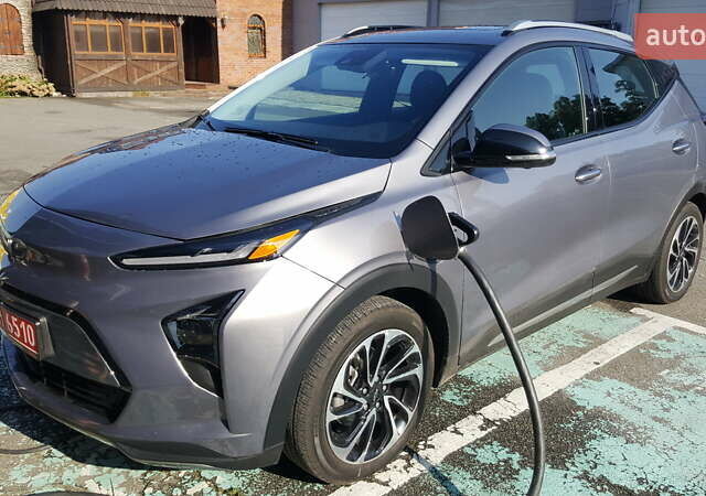Сірий Шевроле Bolt EUV, об'ємом двигуна 0 л та пробігом 33 тис. км за 25000 $, фото 1 на Automoto.ua
