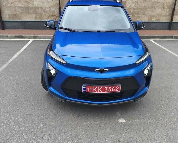 Синий Шевроле Bolt EUV, объемом двигателя 0 л и пробегом 98 тыс. км за 21800 $, фото 1 на Automoto.ua