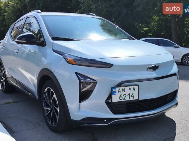 Синий Шевроле Bolt EUV, объемом двигателя 0 л и пробегом 8 тыс. км за 24500 $, фото 1 на Automoto.ua