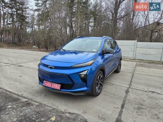 Синий Шевроле Bolt EUV, объемом двигателя 0 л и пробегом 55 тыс. км за 20999 $, фото 1 на Automoto.ua