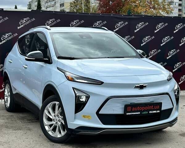 Синий Шевроле Bolt EUV, объемом двигателя 0 л и пробегом 57 тыс. км за 20900 $, фото 1 на Automoto.ua