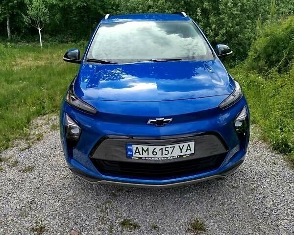 Синий Шевроле Bolt EUV, объемом двигателя 0 л и пробегом 17 тыс. км за 21500 $, фото 1 на Automoto.ua